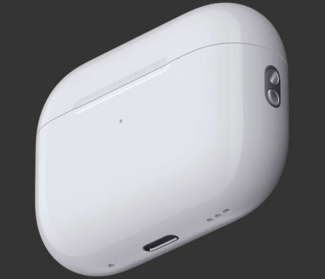 La custodia degli auricolari wireless AirPods Pro 2 di Apple