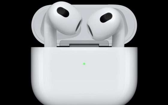 Apple AirPods 3 in rapida discesa di prezzo su Amazon