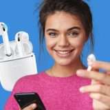 Auricolari ergonomici con custodia di ricarica a 17€ su Amazon
