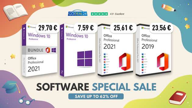 GoDeal24: licenze software in offerta