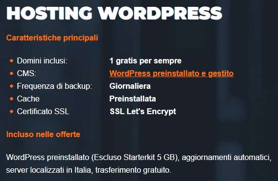 WordPress Gestito