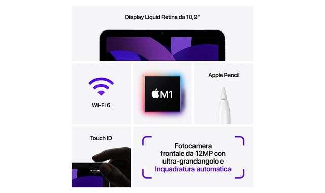 iPad Air 2022 offerta