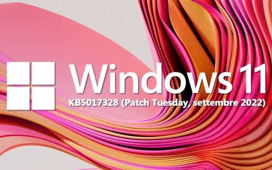 Windows 11: il Patch Tuesday di settembre in download
