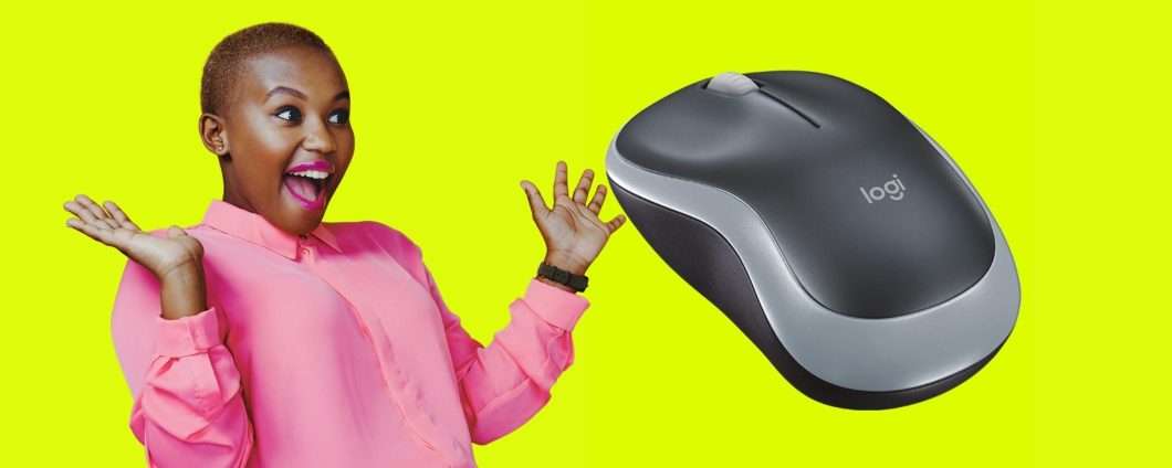 Mouse wireless preciso e silenzioso a 10€, corri su Amazon