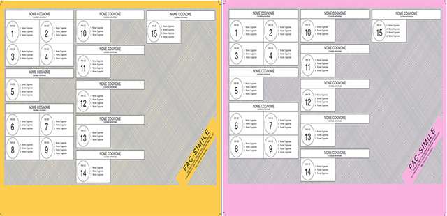 I fac-simile delle schede per le Elezioni Politiche 2022 del 25 settembre