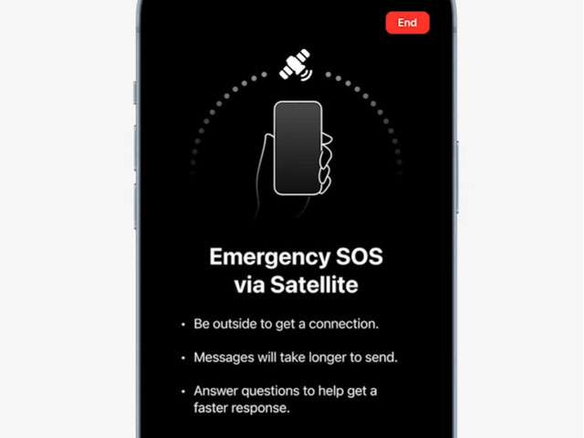 iPhone 14: Emergency SOS via Satellite
