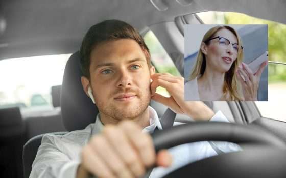 Vivavoce e auricolari sono consentiti mentre si guida?