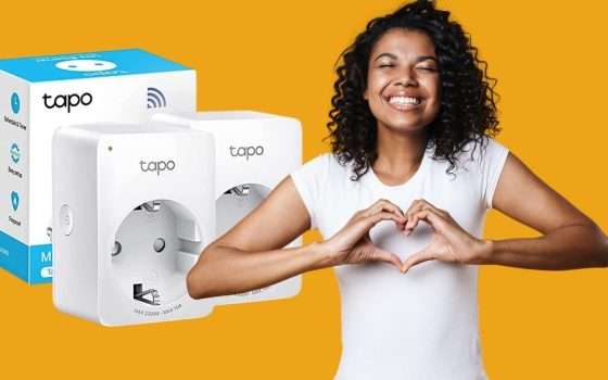 L'offerta da non perdere: 2 mini prese Smart Tapo P105 a prezzo WOW