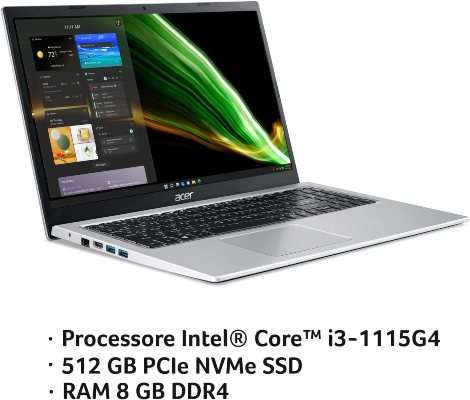 Acer Aspire 3 processore