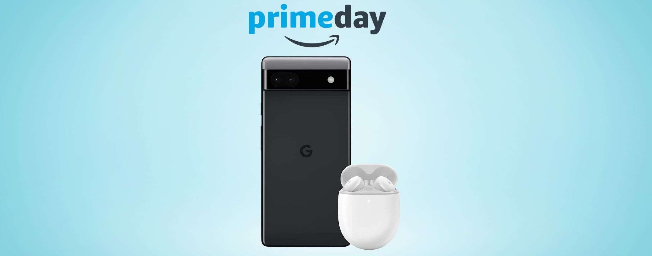 Google Pixel 6a with free Pixel Buds: Prime Day offer