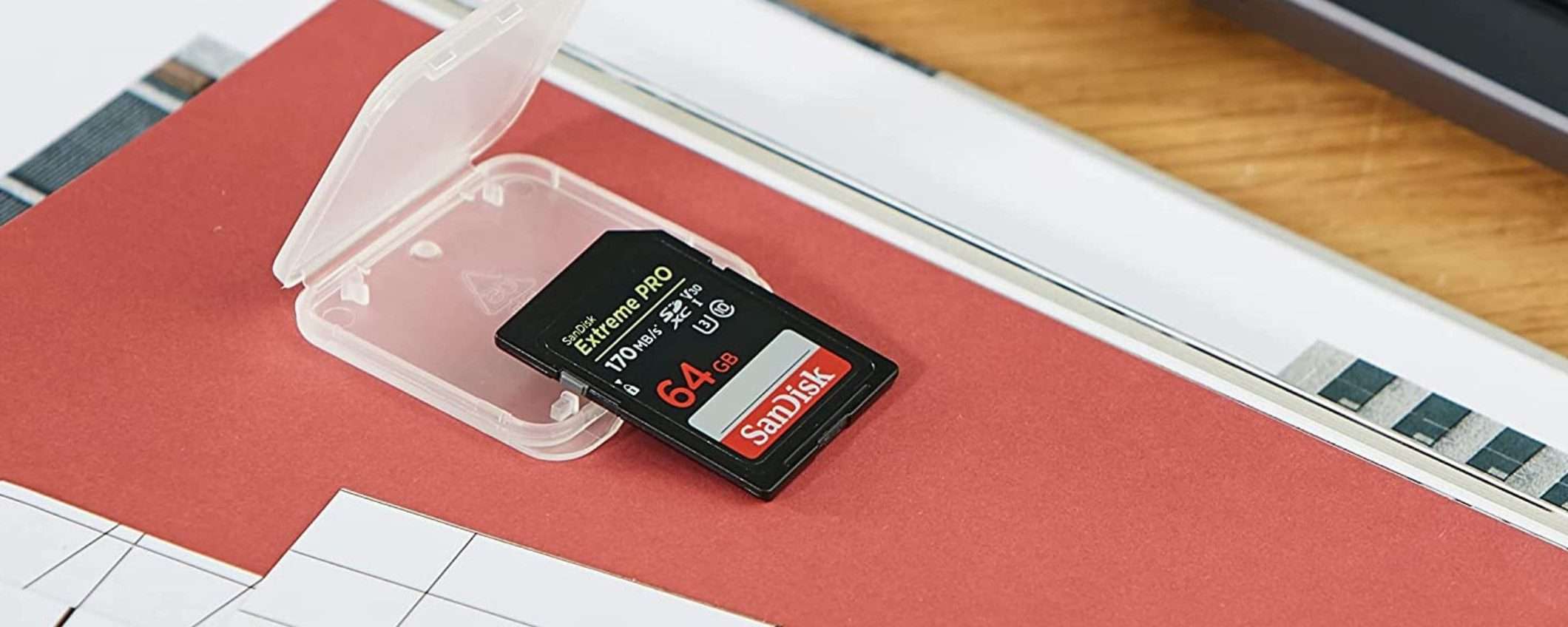 Scheda microSDXC SanDisk: offerta Prime da paura, solo 19€