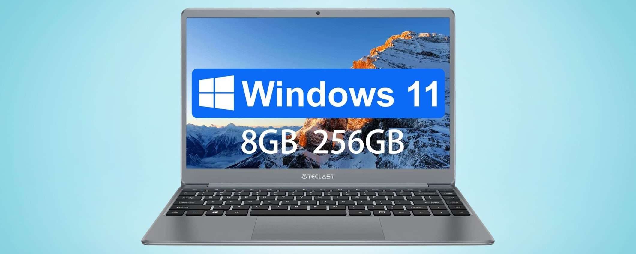 Questo laptop con Windows 11 ha un SUPER SCONTO e lo paghi pochissimo