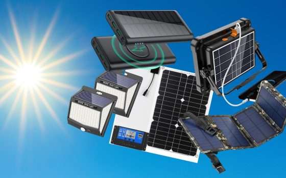 Pannello solare ed elettricità GRATIS: 5 prodotti TOP a meno di 50€