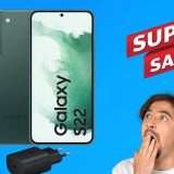 Samsung Galaxy S22: FOLLIA AMAZON, risparmi ORA più di 260€