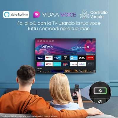 Smart TV Hisense telecomando