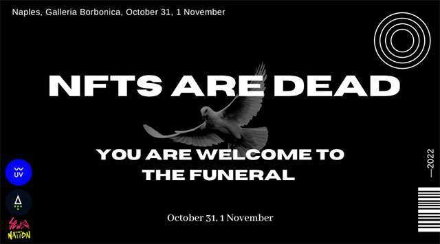 L'evento The Funeral: gli NFT sono morti