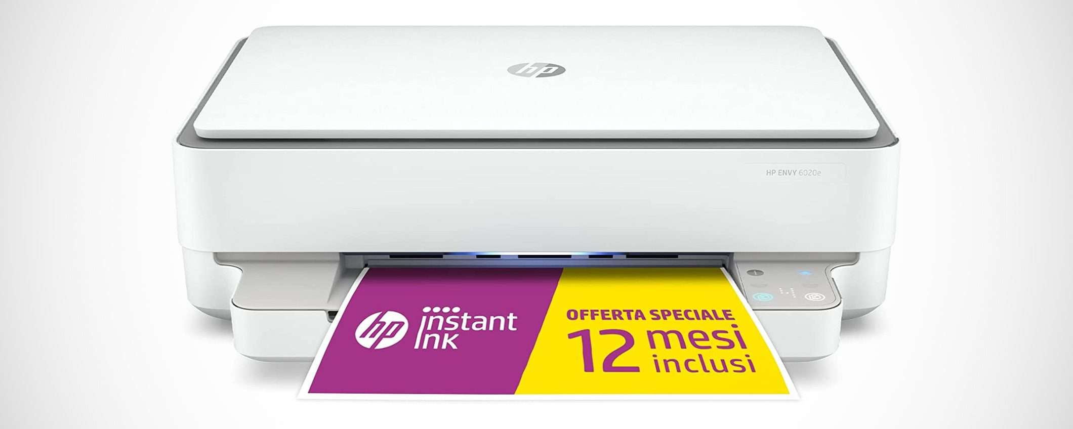La stampante HP Envy 6020e con Wi-Fi è in sconto
