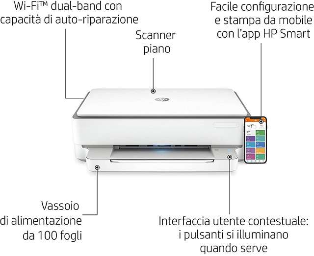 La stampante multifunzione HP Envy 6020e