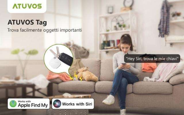 localizzatore-bluetooth-atuvos-siri-apple-find-me