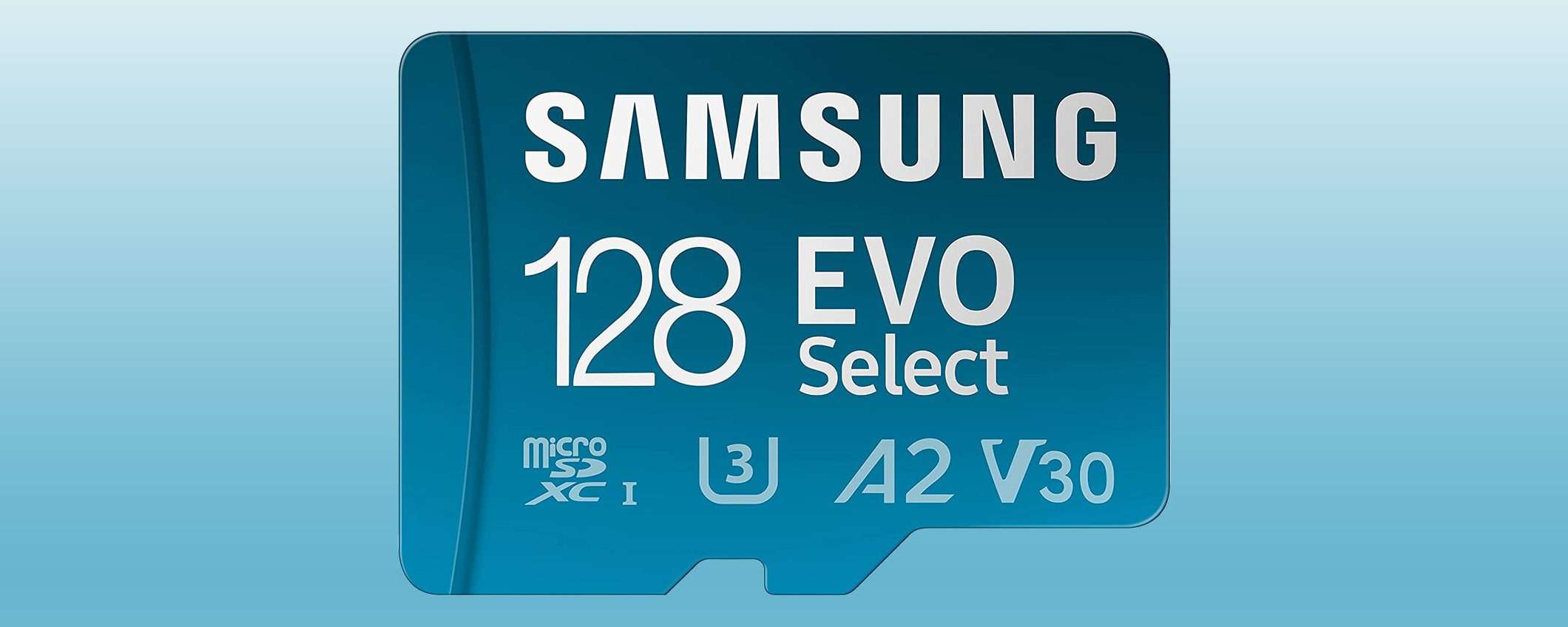 Black Friday: microSD 128GB Samsung a metà prezzo