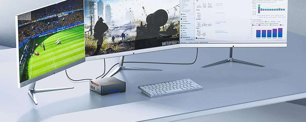 89€ e metti sulla scrivania questo Mini PC