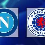 Come vedere Napoli-Rangers in streaming (Champions)