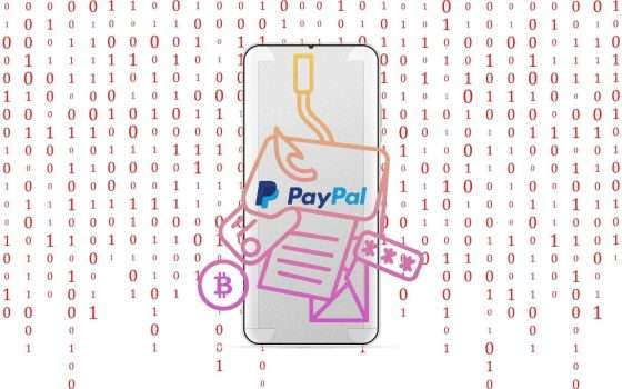 PayPal usata come esca per attacchi crypto phishing