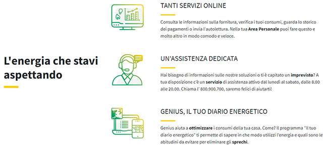 I vantaggi dell'offerta Plenitude per luce e gas