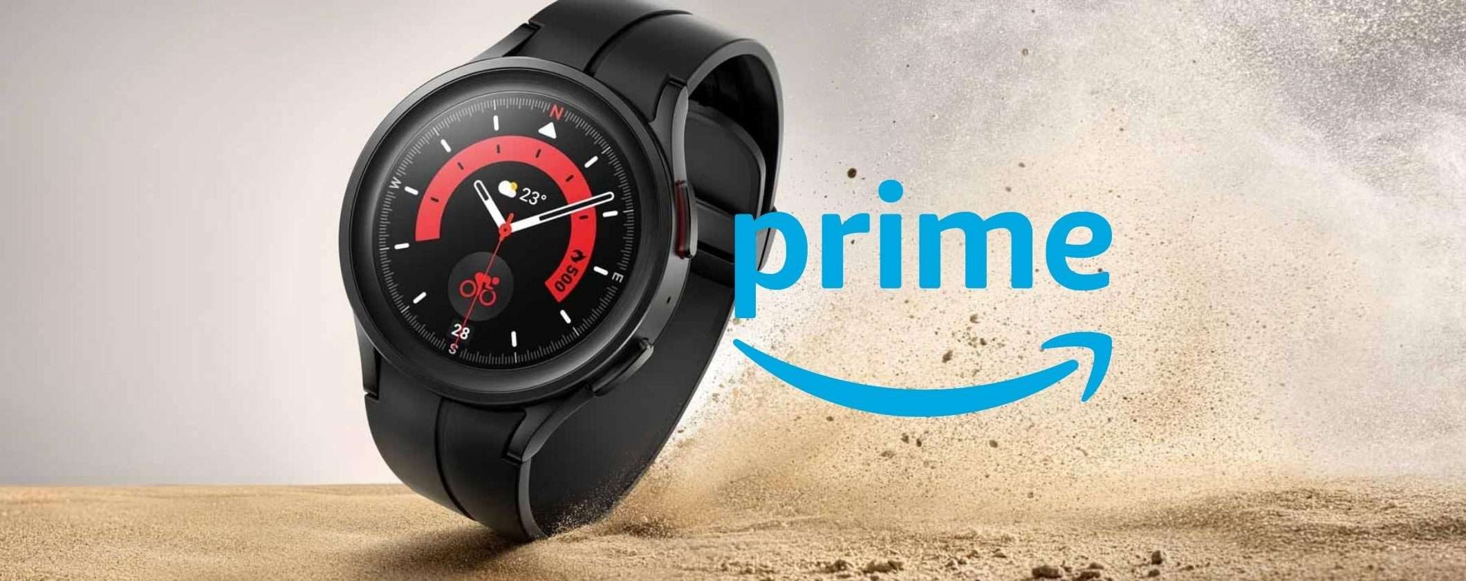Samsung Galaxy Watch5 Pro: risparmia 112€ con le Offerte Esclusive Prime