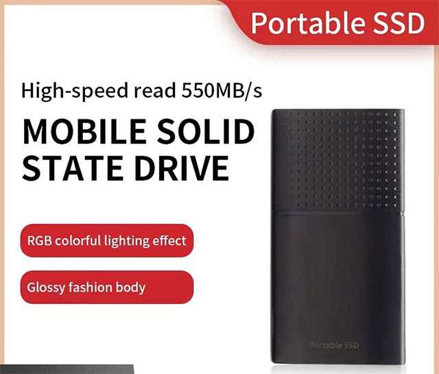 Il disco fisso esterno di Subwaysds da 1 TB