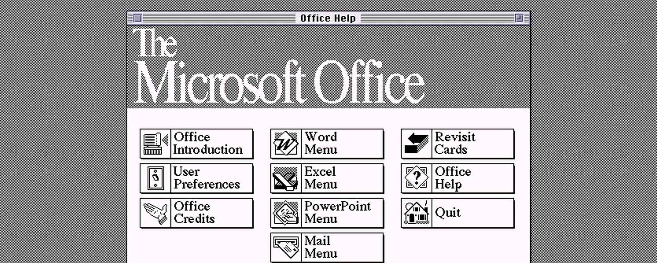 The Microsoft Office: benvenuti nel 1989