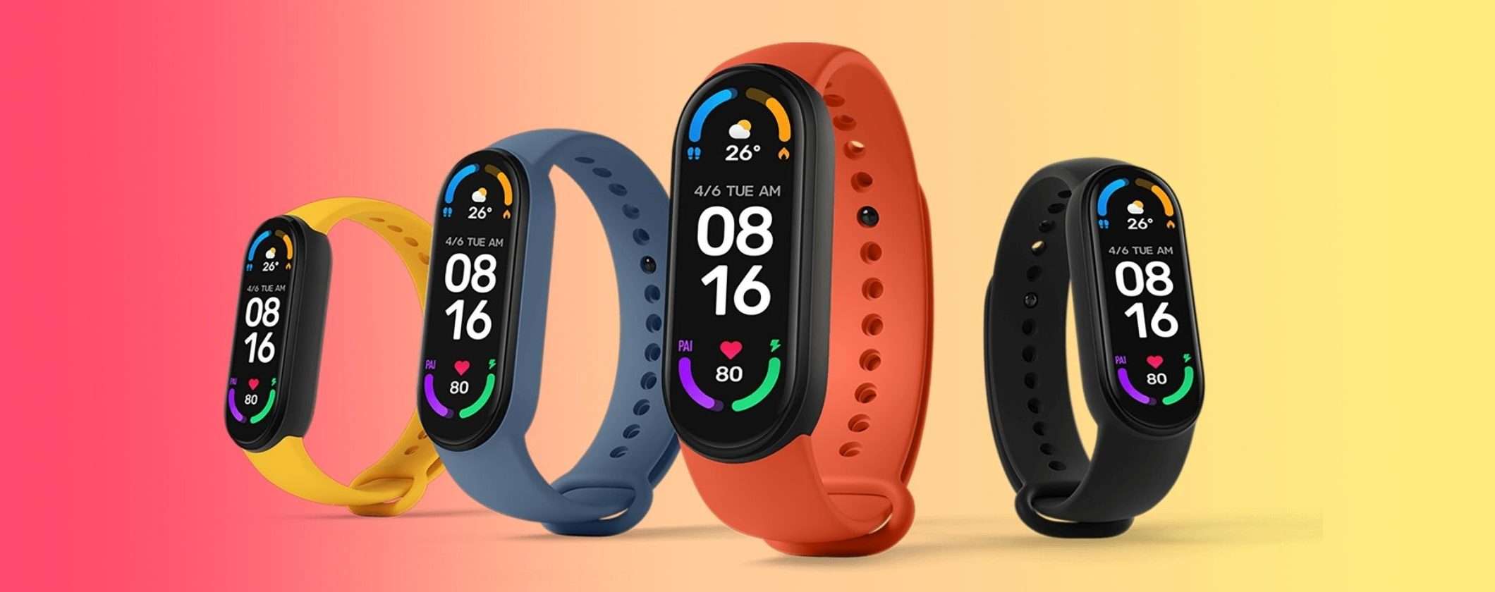 Torna di nuovo in SCONTO la Xiaomi Mi Smart Band 6 NFC su Amazon