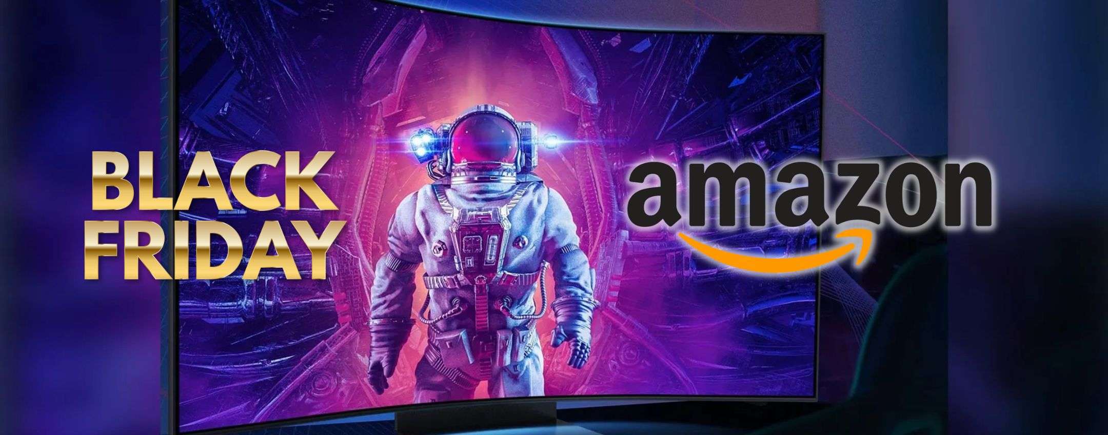 Black Friday Amazon i monitor Samsung in offerta