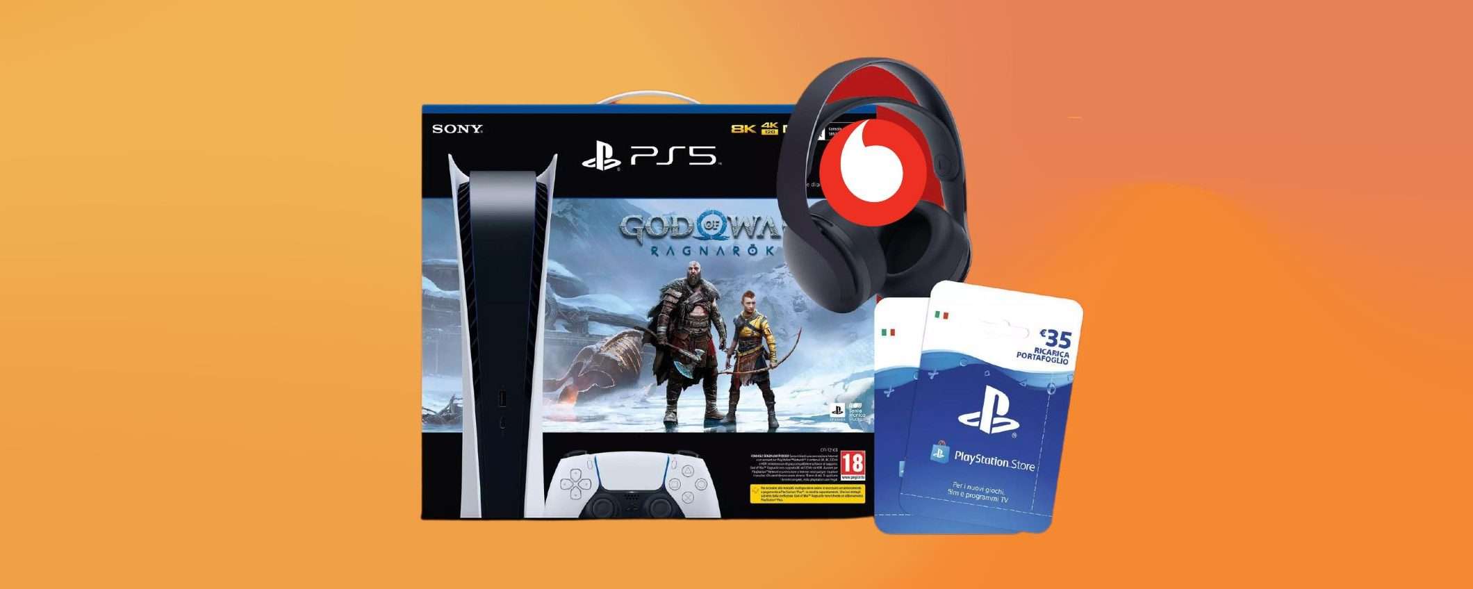 Come avere PS5 a rate con Vodafone grazie alla nuova offerta