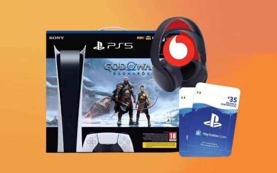 Come avere PS5 a rate con Vodafone grazie alla nuova offerta