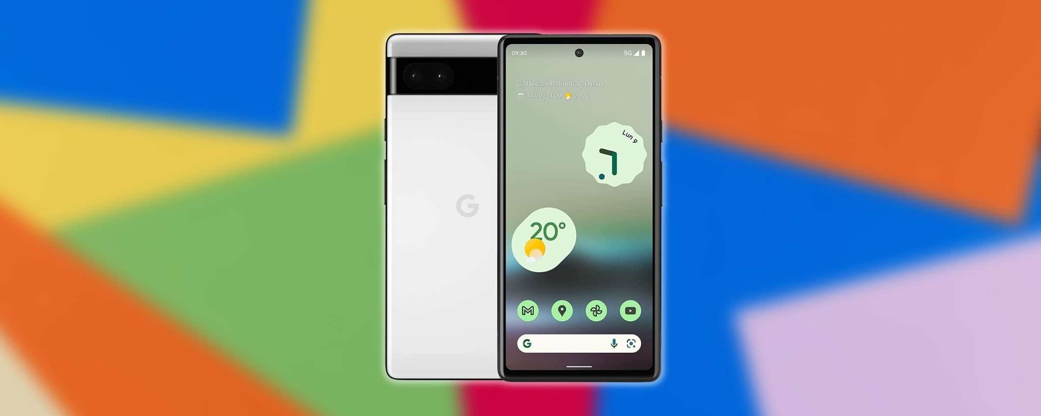 Google Pixel 6a: è ancora Black Friday, offerta al minimo storico