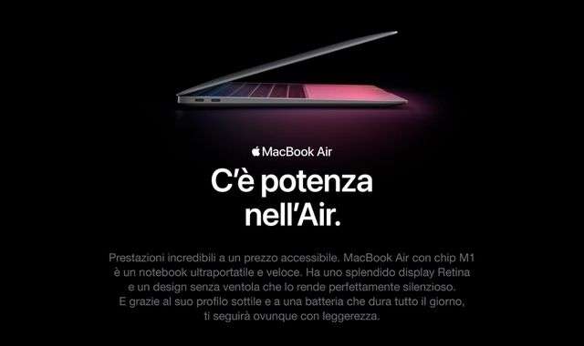 MacBook Air 2020 sconto Black Friday