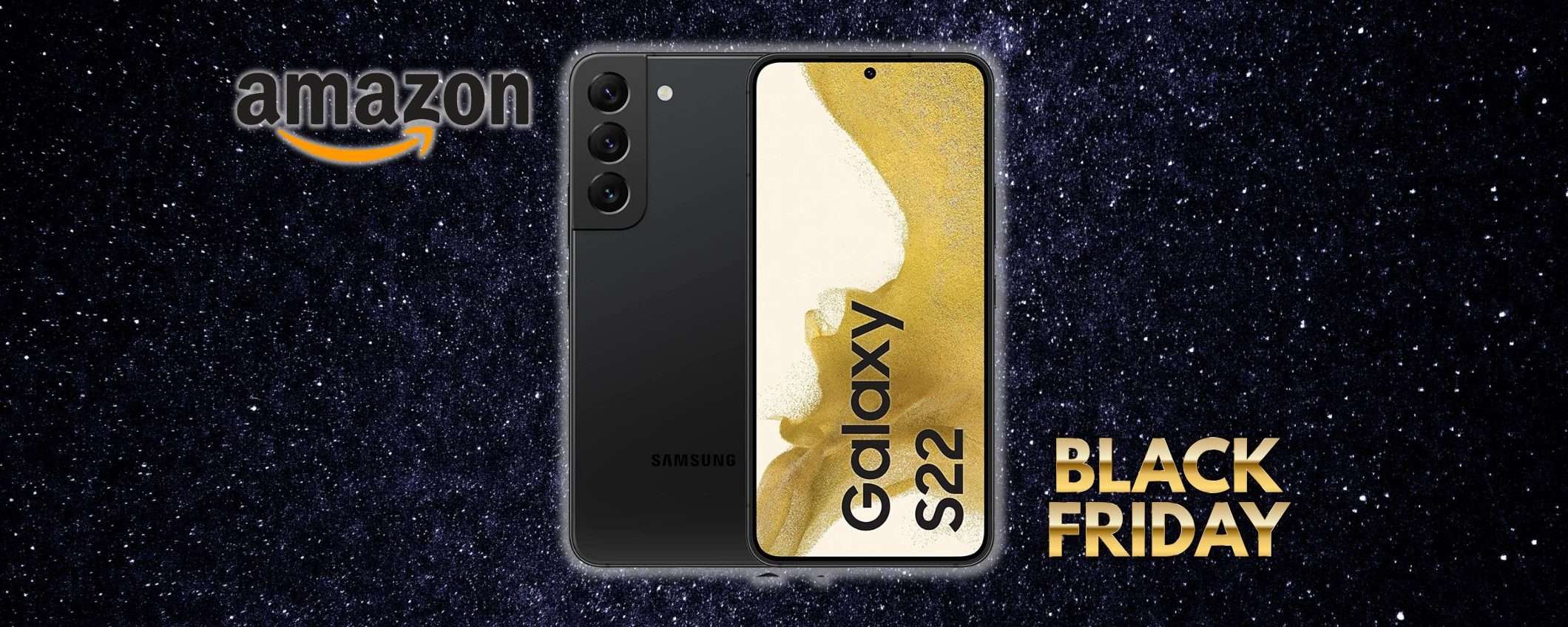 Samsung Galaxy S22 256GB: offertona Amazon, prezzo mai visto