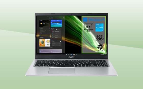 Acer Aspire 3: l'offerta Black Friday sul laptop