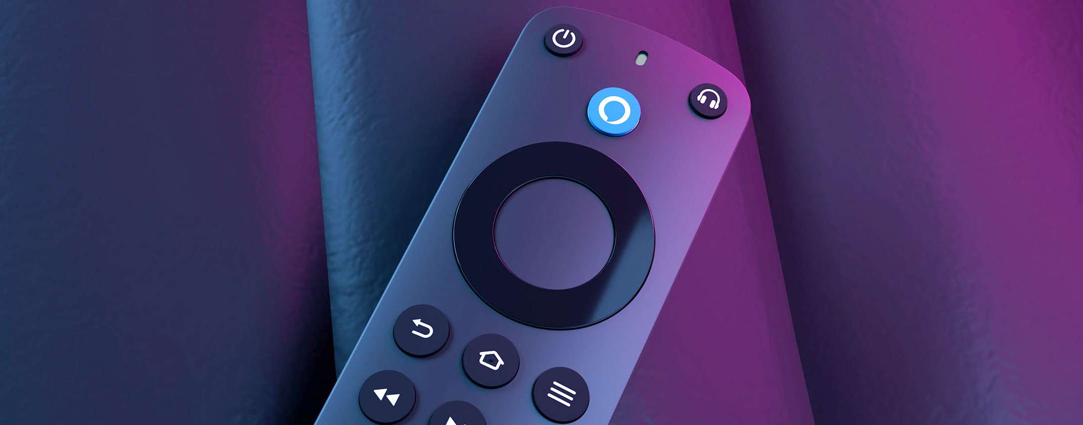 Telecomando Vocale KP45CM Di Ricambio Per Facebook Portal TV - Portata 8m, Risposta Veloce, Plug And Play (Batterie Non Incluse)