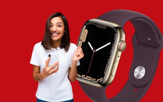 Apple Watch Series 7 GPS + Cellular: prezzo WOW su Amazon
