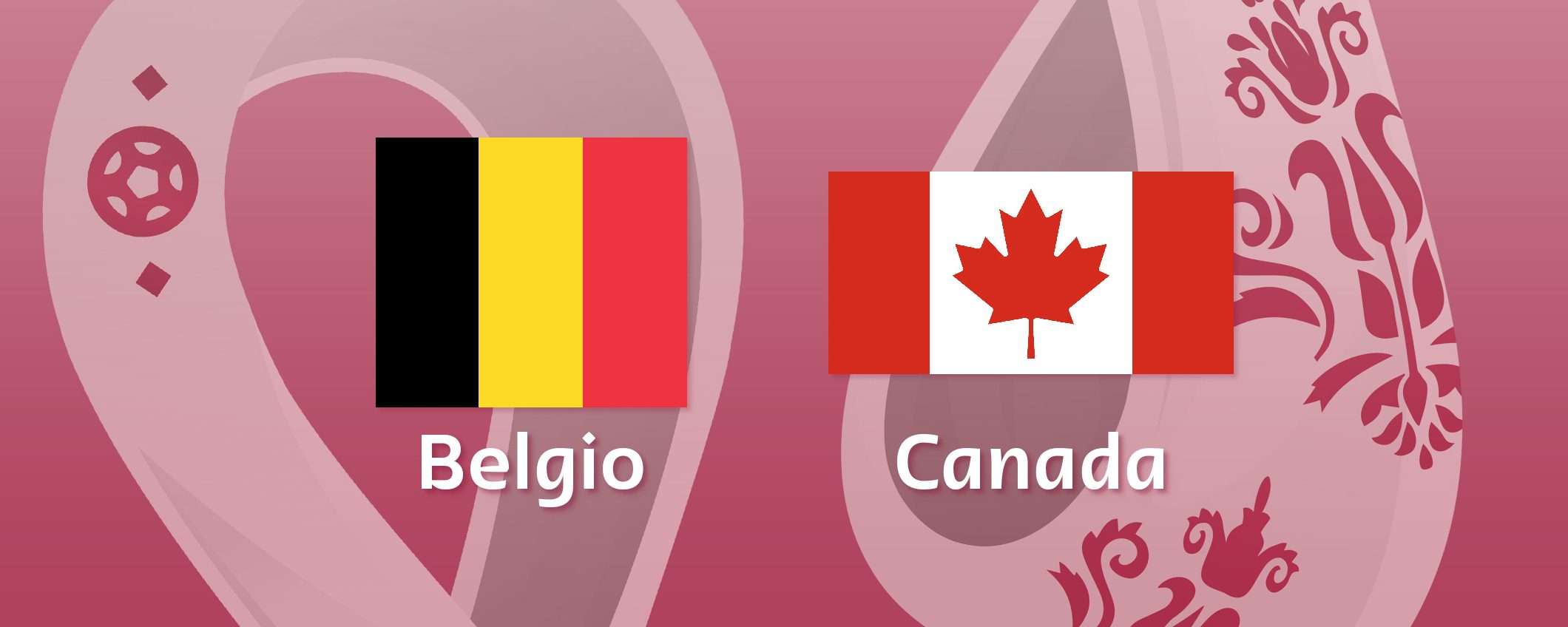 Come vedere Belgio-Canada in streaming (Mondiali)
