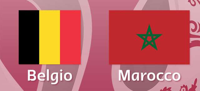 Belgio-Marocco (Mondiali di Calcio, Qatar 2022)