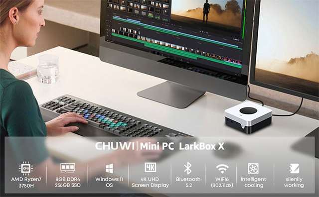 CHUWI LarkBox X, Mini PC con processore AMD