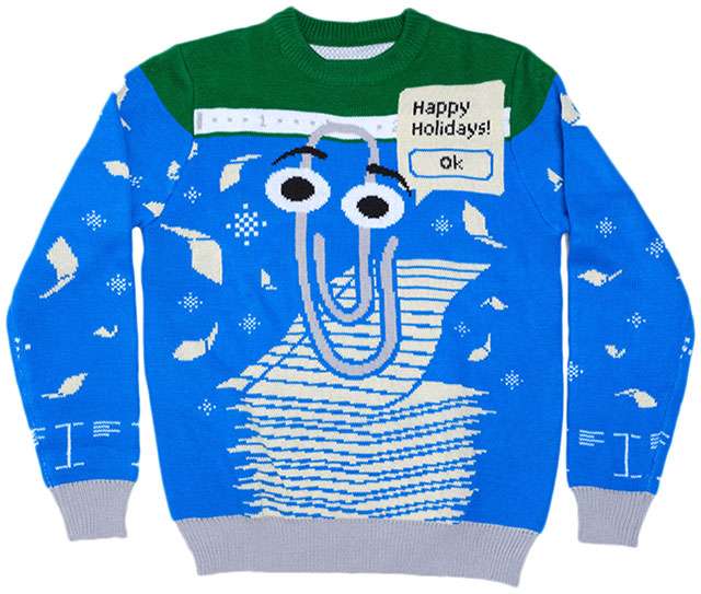 Windows Ugly Sweater: il maglione di Clippy