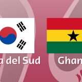 Come vedere Corea del Sud-Ghana in streaming