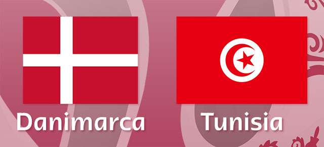 Danimarca-Tunisia (Mondiali di Calcio, Qatar 2022)