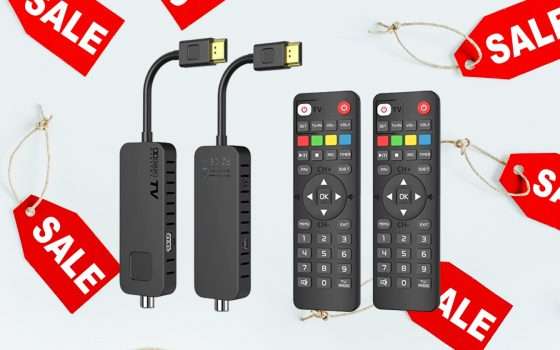 Digitale terrestre: 2 decoder mini stick a un prezzo pazzesco