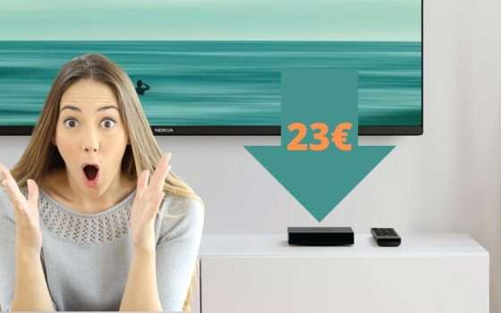 Digitale terrestre: ricezione perfetta con il decoder Nokia (-42%)