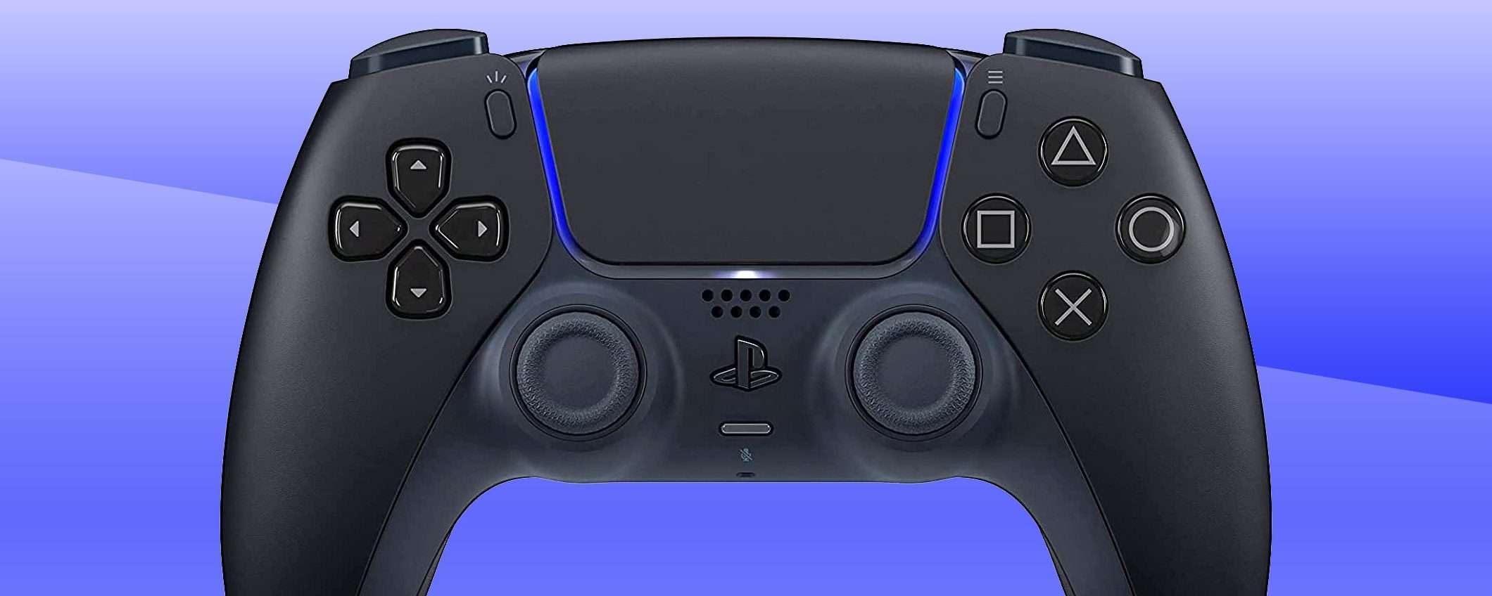 PS5: il controller DualSense nero in forte sconto
